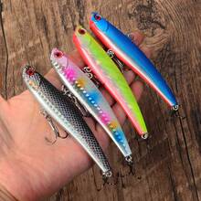 6pcs Heavy Weight Sinking VIB Lure Set, Laser Reflective Vibrating Hard Bait, Long Cast Saltwater Freshwater Bass Fishing Lure Combo - Multicolor - View 5