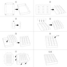 5/10 Pcs Christmas Empty Advent Calendar 24 Days DIY Advent Countdown Gift Boxes Christmas Cardboard Number Boxes Countdown Calendar For Xmas Holiday Party Decor - Gift Box - View 9