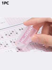 2pcs Lovely Erasers, Ins Simplicity Solid Color Erasers, Transparent Pencil Erasers, Back To School, Cute Student Supplies, Ultra Clean, Easy To Erase, Low Dust Erasers - Default - View 16