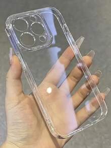3件組超值包極簡透明大孔手機殼，適用於IP17/17pro/17promax/iPhone11/12/13/14/15/16/16promax，舒適軟殼保護套，兼容IP17promax - 彩色 - 查看 5