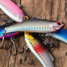 5pcs Sinking VIB Lure Set, Realistic Laser Hard Baits, Long Casting Freshwater Saltwater Fishing Lures For Bass And Other Fish - Multicolor - View 6
