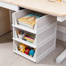 Tiroirs de rangement - Gris foncé - Hauteur 14 cm - Voir 9