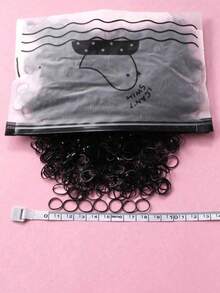 1000/2000pcs/Pack Disposable Elastic Hair Ties, Suitable For Hairstyling, Daily Decoration, All-Season Use And Gym - Multicolor - View 6