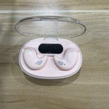 Auriculares para dormir para personas que duermen de lado, auriculares inalámbricos intraurales mini con control de botón físico, pantalla LED de batería, ligeros y cómodos, equipados con estuche de carga compacto, adecuados para dormir, viajar y uso diario, batería integrada de 150mAh - Ver 13