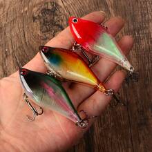 5pcs 6cm 13g VIB Hard Bait Deep Diving Rotating Lure Winter Sea Fishing Tackle For Bass Fishing - Multicolor - View 5
