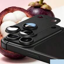 Pelindung Lensa Armor Warna Solid Kompatibel Dengan Apple 18PRO/18PROMAX Film Lensa Terintegrasi Niche Pelindung Lensa Definisi Tinggi AR Cakupan Penuh Pelindung Lensa Piksel Non-Destruktif Film Lensa Belakang Fashion Dasar Logam, Film Lensa Minimalis Definisi Tinggi, Logam Premium, Anti Gores Anti Ledakan, Film Pelindung Lensa. - Perak - View 3