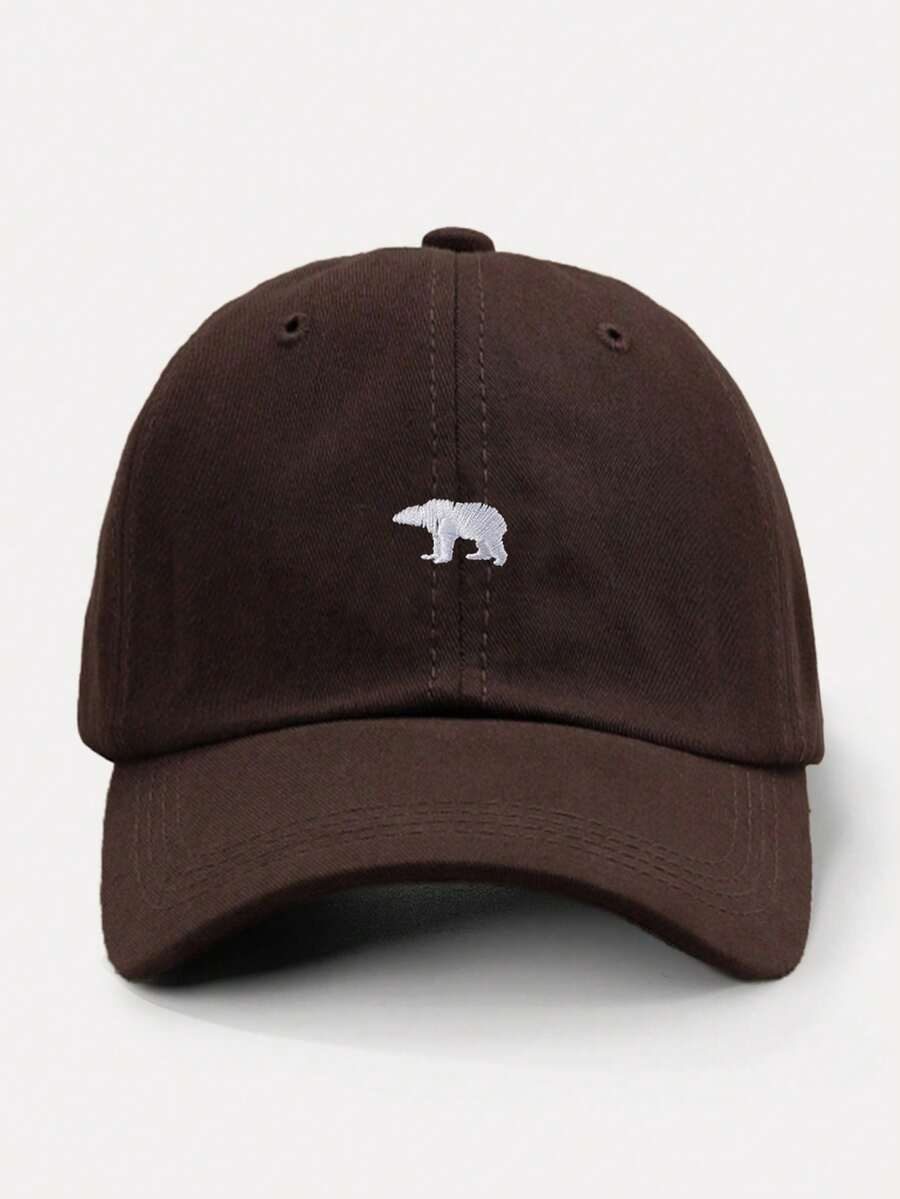 FASHION Navy Blue Bear Vintage Baseball Cap 1pc - Baseball Cap - View 1