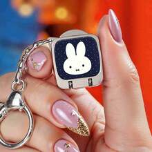 1pc 2026 New Miffy Keychain, Lightweight And Portable, Square Nail Clipper, Suitable For Daily Storage, Super Practical, Can Be Hung On Bags, Keys, Backpacks And Other Decorations, Perfect Surprise Gift For Friends And Family (Random Style) - Multicolor - View 3