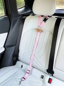 1 buah Tali Pengaman Mobil Hewan Peliharaan Lucu, Tali Pengikat Pengaman Kendaraan Anjing/Kucing Berbentuk Hati Kreatif, Aksesoris Anjing - MultiWarna - View 25