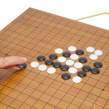 Chinese Weiqi Go Board Game Set Portable Wooden Timber Strategy Go Game Set Gift - 44 X 47 cm - View 4