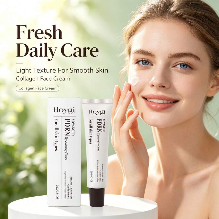 1box/2boxs 20g Moisturizing Cream Daily Firming & Hydrating Face Cream For Soft, Supple Skin, Lightweight Comfortable Texture, Deeply Nourishes & Smooths, Restores Natural Radiance, Great For Home, Travel Or On-The-Go, Perfect Holiday Gift - 20g - View 1