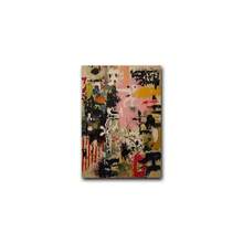 1pc Abstract Colorful Expressionist Painting Print, Pink Black Yellow Mixed Media Textured Wall Art, Bold Statement Wall Art, Modern Textured Poster, Minimalist Color Field Decor For Home, Mid-Century Style Print, Framed/Frameless - Abstract - View 8