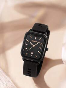 Jam Tangan Kuarsa Wanita - Hitam - View 3