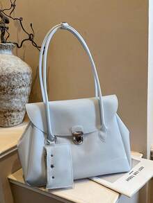2026 New Summer Refreshing Underarm Large Bag For Women, Fashion PVC Jelly Tote Bag, Minimalist Commuter Shoulder Bag - Multicolor - View 14