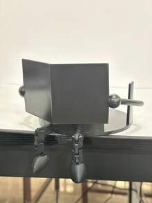 1件創意個性化人型衛生紙架，獨特報紙閱讀造型衛生紙架－趣味坐姿設計 - 黑色的 - 查看 14