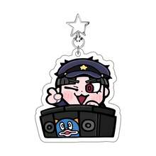 Game The Hundred Line Takumi Sumino Yugamu Omokage New 6CM Cute Anime Acrylic Stand Keychain Character Model Desk Decor Fans - Multicolor - View 3