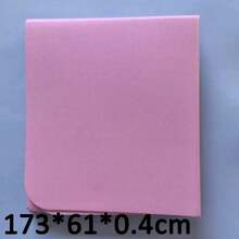 1pc 173*61cm EVA Yoga Mat, Non-Slip Thickened Waterproof Solid Color Exercise Mat, Suitable For Home, Pilates, Dance, Stretching And Fitness - Pink - View 13