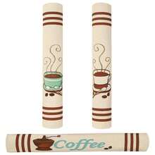 Refrigerator Handle Covers, Set Of 3, Washable Coffee Linen Appliance Door Handle Covers, Adjustable Handle Protectors, Kitchen Decor, Keep Refrigerator, Oven, Stove, Microwave, Dishwasher Clean - View 12