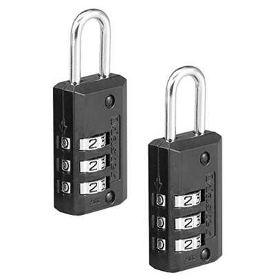 646T Set-Your-Own Combination Luggage Lock, 13/16-Inch