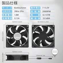 PANO-MOUNTS 植物育成ファン USB 5V 80mm 静音 小型栽培ファン グースネック調整可能 育苗・室内栽培・グロウテント換気用 - チェックする 3