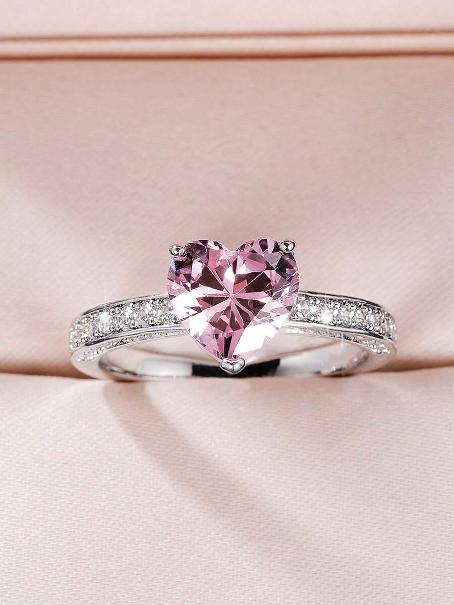 Women Ring Enhancers - Rose Red - View 1