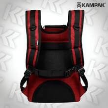 Super Mochila Kampak Ep40 Multiusos P/ Laptop Ajustable - Rojo - Ver 5