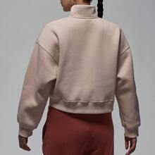 Nike Authentic JORDAN Women's Half-Zip Pullover Casual Everyday Sweatshirt IH2392-292 - IH2392-292 - View 2