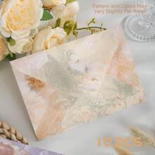 5/10/20pcs Spring Cloud Dream Series High-Quality Vintage Envelopes, Invitation Envelopes, Exquisite Fresh Greeting Cards, 16x11cm, Vintage Chinese Style Envelopes, Wedding Christmas Cards/Letters/Postcards Packaging Envelopes, Back To School Season - Multicolor - View 27