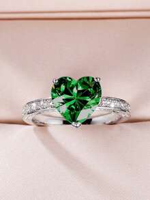 Women Ring Enhancers - Green - View 1