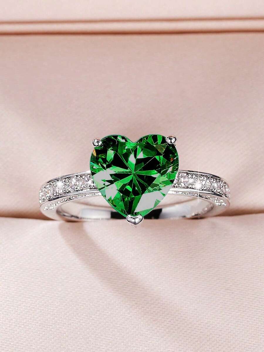 Women Ring Enhancers - Green - View 1