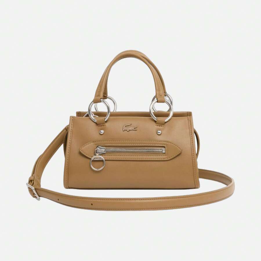 Lacoste Women Tote Bags - 棕色 - 查看 1