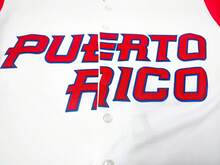 Jersey Baseball Pria #4 Legenda Puerto Rico Yadier Molina, Penangkap Bola, Bordir Huruf, Pakaian Baseball World Baseball Classic, Hadiah Hari Pertandingan - Putih - View 5