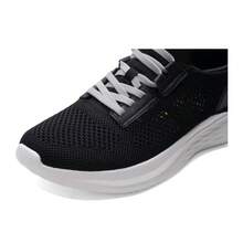 Skechers Men's Lightweight Breathable Casual Walking Shoes For Daily Wear And Commuting - Black - View 7