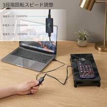 ELUTENG USB扇風機 12cm 防振ゴム足付き 静音 PC冷却ファン 2個1組 油圧軸受 長寿命 パソコン 送風機 3段階風量調節 風量最大1500RPM 静音 横置き可能 PC//ノートパソコン/ルーター冷却に ゲーマーや在宅ワーク等適用 ブラック - チェックする 3