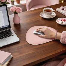 2PCS Large Rollable Desk Mat & Mouse Pad Gift Set, Suitable For Office, Home, Gaming. 8 Colors Double-Sided Non-Slip, Thick PVC Leather, Rollable Design, Suitable For Computer Desk Use. - View 10