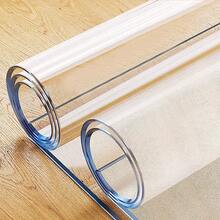 Transparent Crystal Table Mat, Oil-Proof, Waterproof, Stain-Resistant, Premium Desk Protector Pad For Desk And Tabletop, Back To School Season - A - View 4