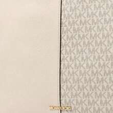 Michael Kors حقائب يد نسائية - بيج - مشاهدة 4