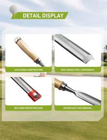 Golf Grip Tape Removal Tool Kit, Grip Remover Saver Perfect For Regripping Graphite And Golf Club Steel Shafts - Golf Grip Removal Tool - View 3