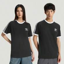 Adidas(ADIDAS) ADICOLOR CLASSICS T-SHIRT 100% Cotton Sports Crew Neck Short Sleeve T-Shirt KB2459 - Grey - View 5