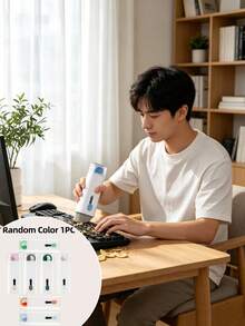 7-In-1 Electronic Cleaning Kit With Brush - Multifunctional 3-In-1/2-In-1/20-In-1 Cleaning Pen For AirPods Pro, Keyboard, Laptop, Phone And Computer Monitor - Blue/Pink/White - Multicolor - View 15