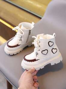 Children's Boots, New Style, Single Lining, Non-Slip, Casual - Beige - View 2