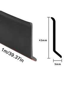 78.74-Inch Long Waterproof Self-Adhesive Strip, Suitable For Window Glass Doors, Balcony Sliding Windproof And Soundproof Sealing, Household Rubber Weatherstrip - Durable, Easy To Install, Length, Weatherproof Solution | Stylish Weatherstrip | - A - View 12