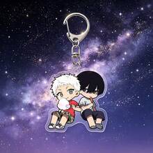 12pcs/Anime Keychain Acrylic Material Pendant, Double-Sided Layered High-Definition Pattern, Suitable For Unisex Bag Charm, Personal Hobby Small Gift, Commemorative Collection Keychain, Fan Essential - Multicolor - View 11