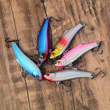 5pcs Sinking VIB Lure Set, Realistic Laser Hard Baits, Long Casting Freshwater Saltwater Fishing Lures For Bass And Other Fish - Multicolor - View 3