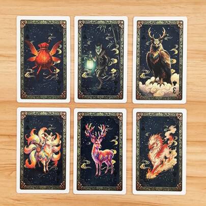 54-Card Portable Playing Cards Travel Game, Pocket Game, Suitable For Christmas, New Year, Birthday, Family Gathering, Party Card Games, Guan Dan Game Cards