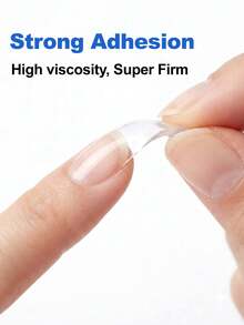 COLOURSMILE Super Strong Nail Glue, 1/2/3pcs/Set 5ml/Bottle, Quick Dry Waterproof Long Lasting, Suitable For Artificial Nails, Essential Item - Clear - View 6