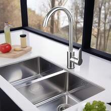 Kitchen Sink Mixer Taps Swivel Spout Single Lever Tap Mono  Faucet Modern - 1 - View 2