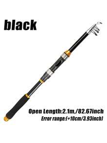 Wholesale Outdoor Fishing Rod, Suitable For All Water Bodies, Fiberglass Reinforced Plastic Travel Telescopic Portable Fishing Rod, Easy To Carry, Suitable For Casting, Best Choice For Fishing Enthusiasts - Multicolor - View 6