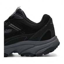 Skechers Men's Vintage Outdoor Style Thick Sole Casual Shoes Dad Shoes - Black - View 8