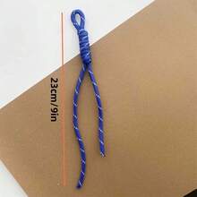 5/10pcs Colorful Nylon Rope DIY Handmade Weaving Set, Suitable For Keychains, Backpack Charms And Weaving - Handmade Coil Materials, Keychains, Gift Making And Event Supplies - Colorful Braided Rope - View 7